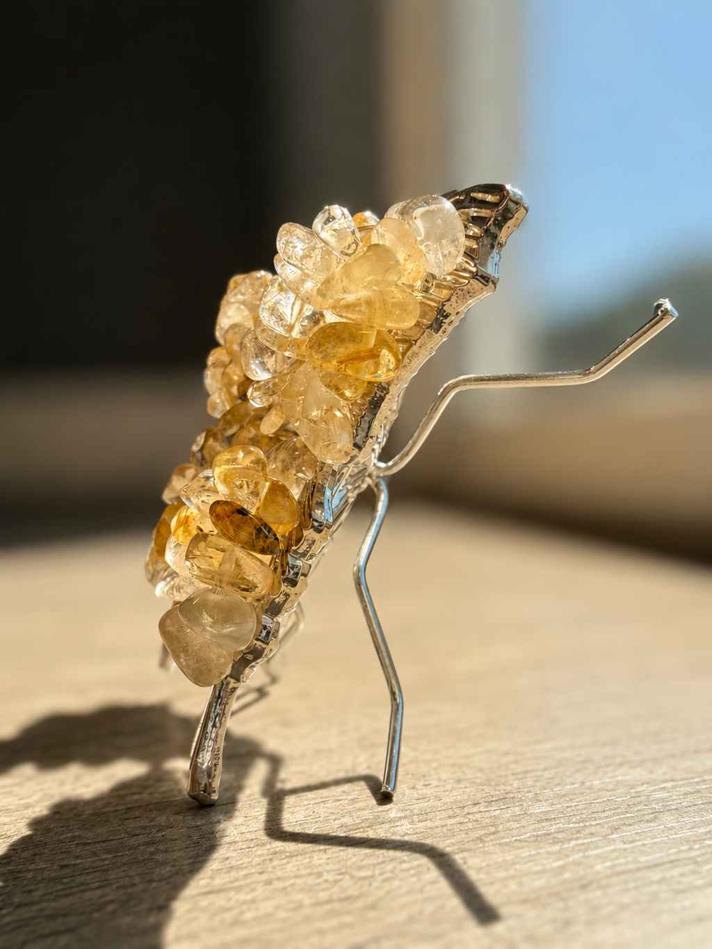 Citrine Chip butterfly