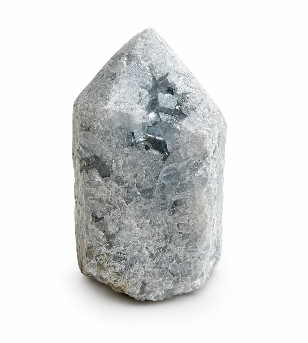 Celestite Crystal Cluster – 172g | Approx. 5cm