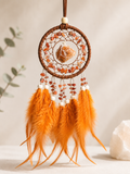 Carnelian Crystal Dreamcatcher