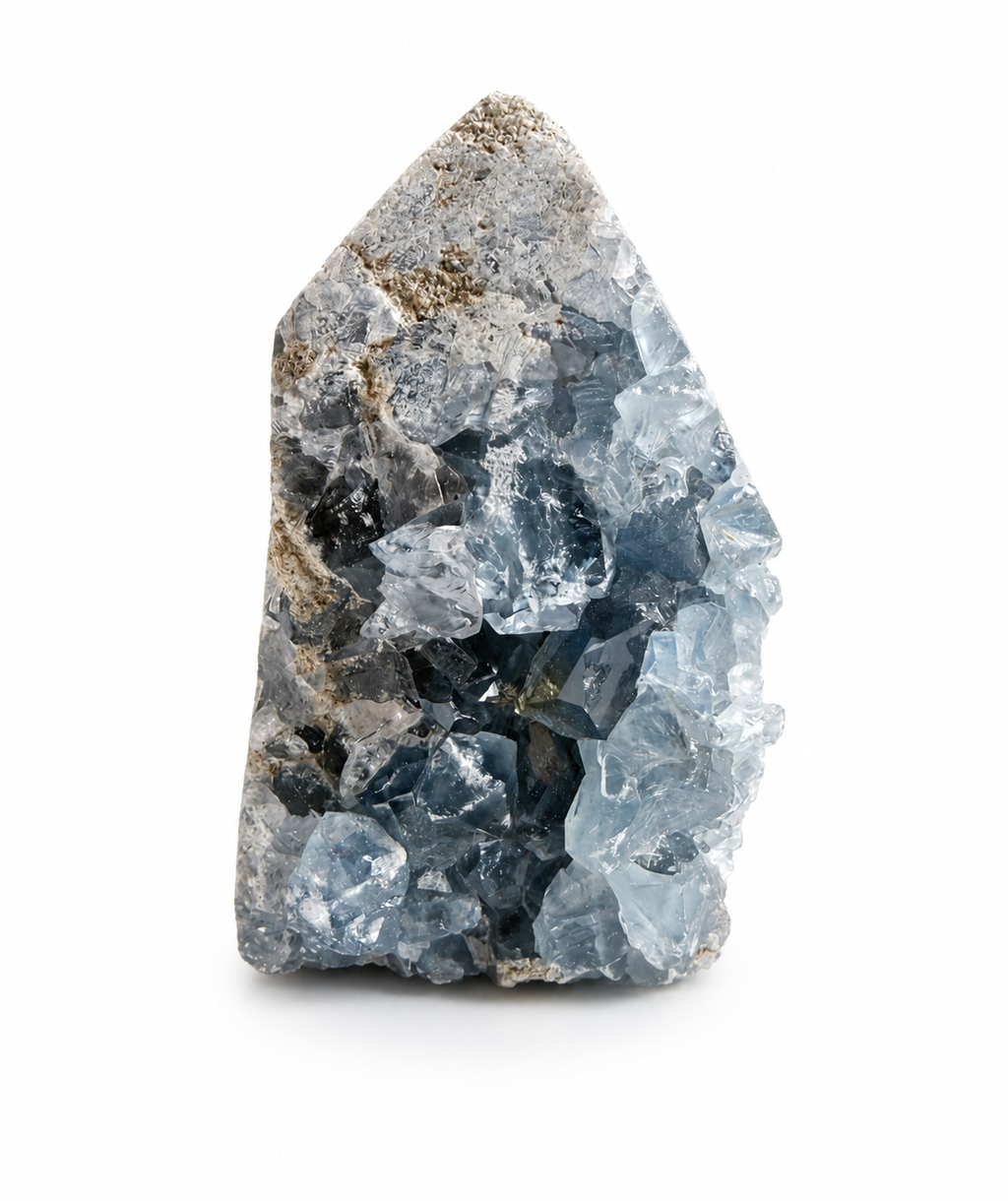 Celestite Point Cluster – 153g | Approx. 6cm Tall