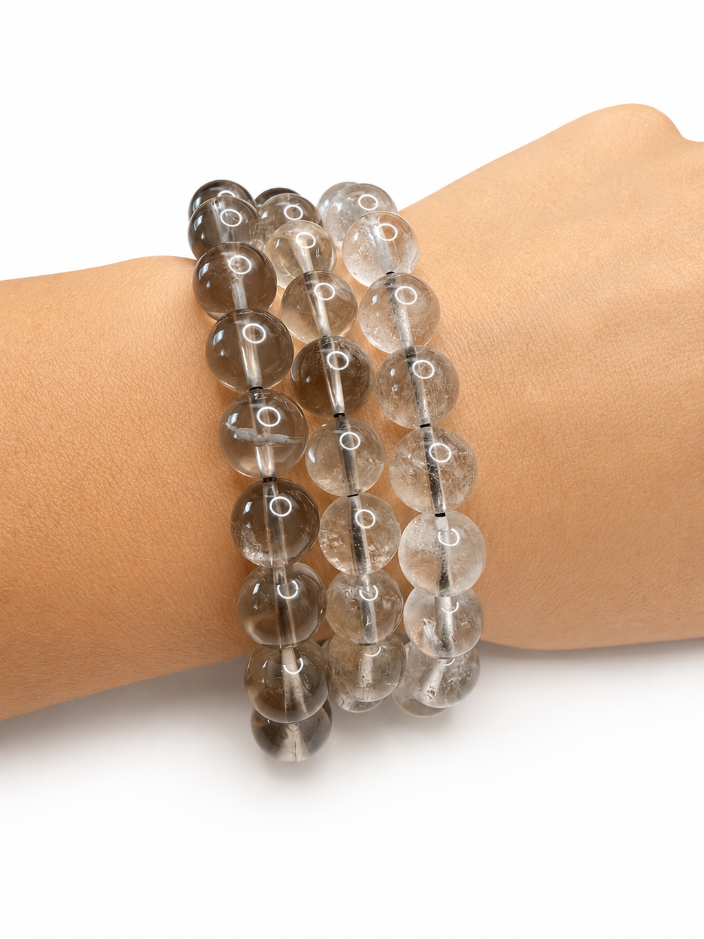 Smokey Quartz 9mm Bracelet
