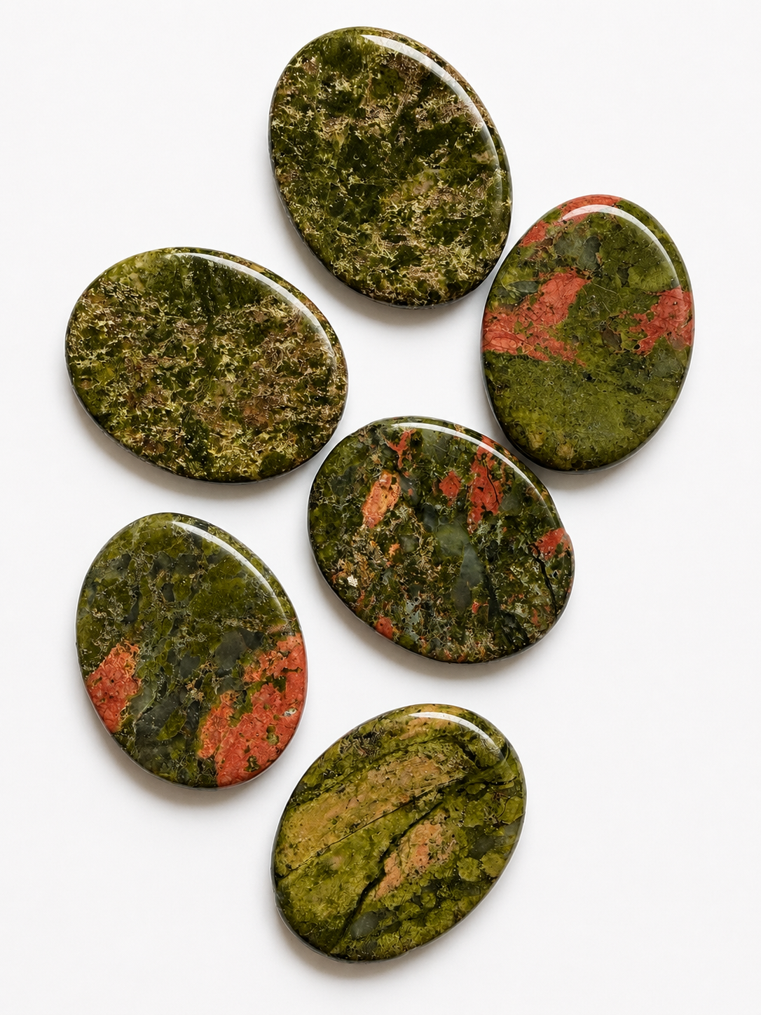 Unakite Worry Stone