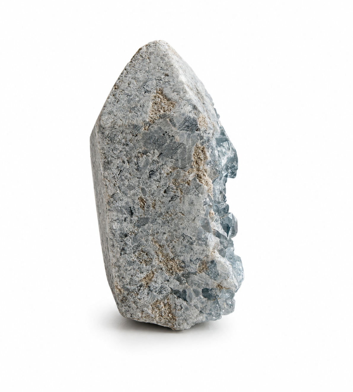 Celestite Point Cluster – 153g | Approx. 6cm Tall