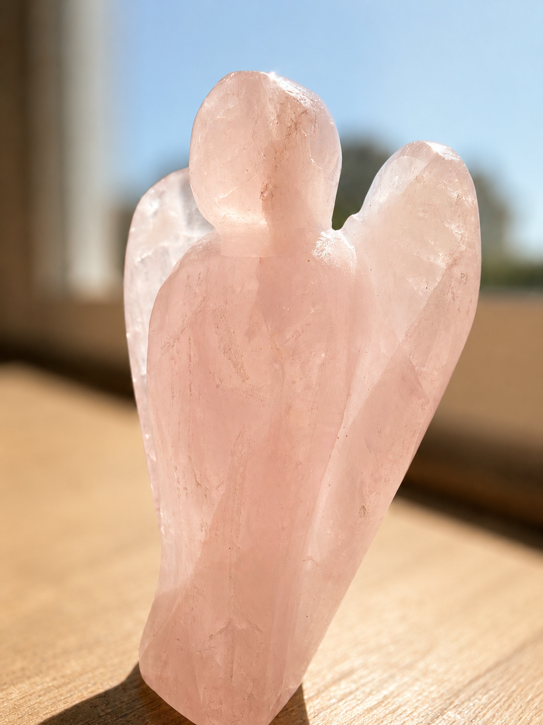 Rose Quartz Angel
