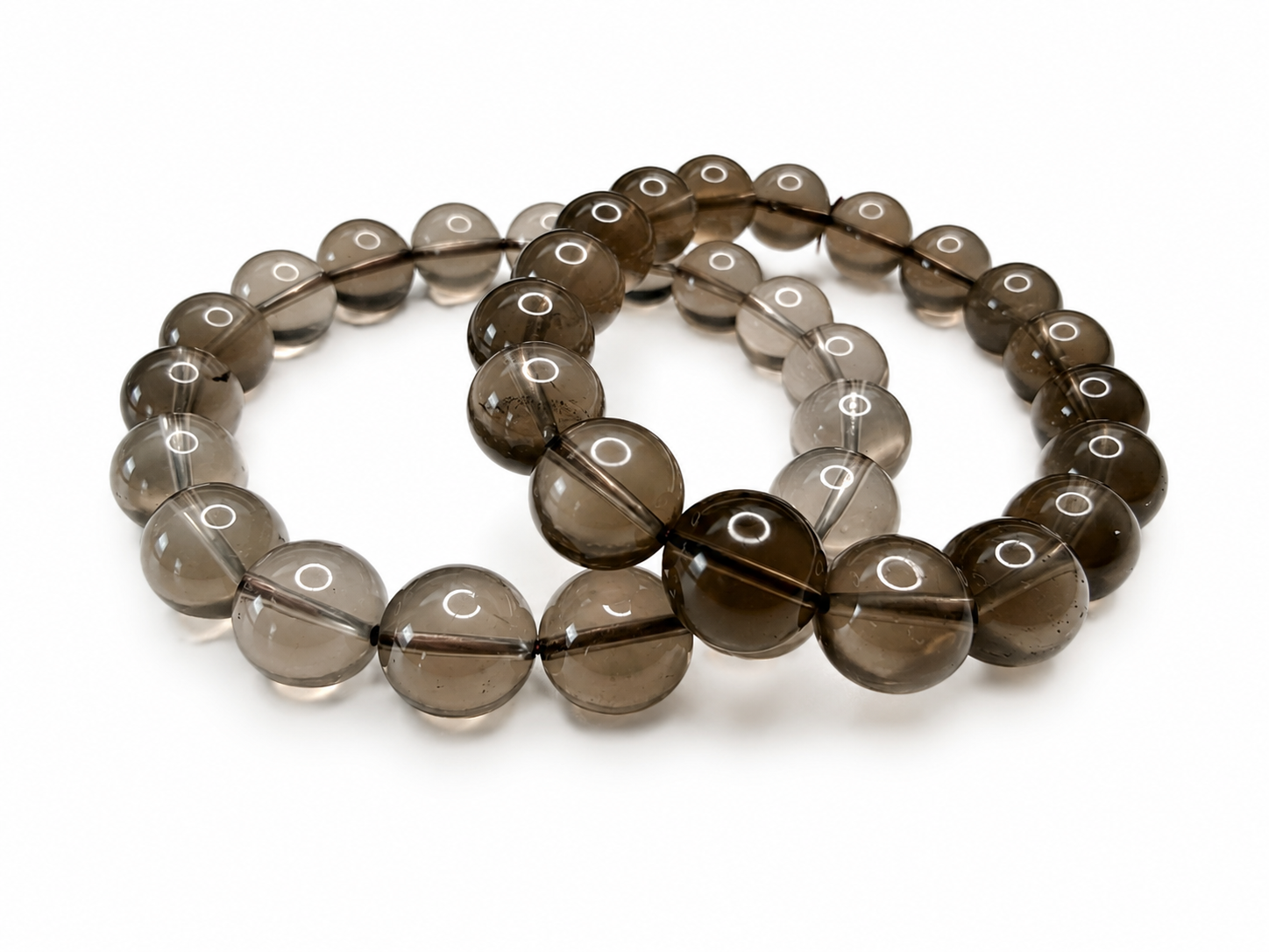Smoky Quartz 11mm Bracelet