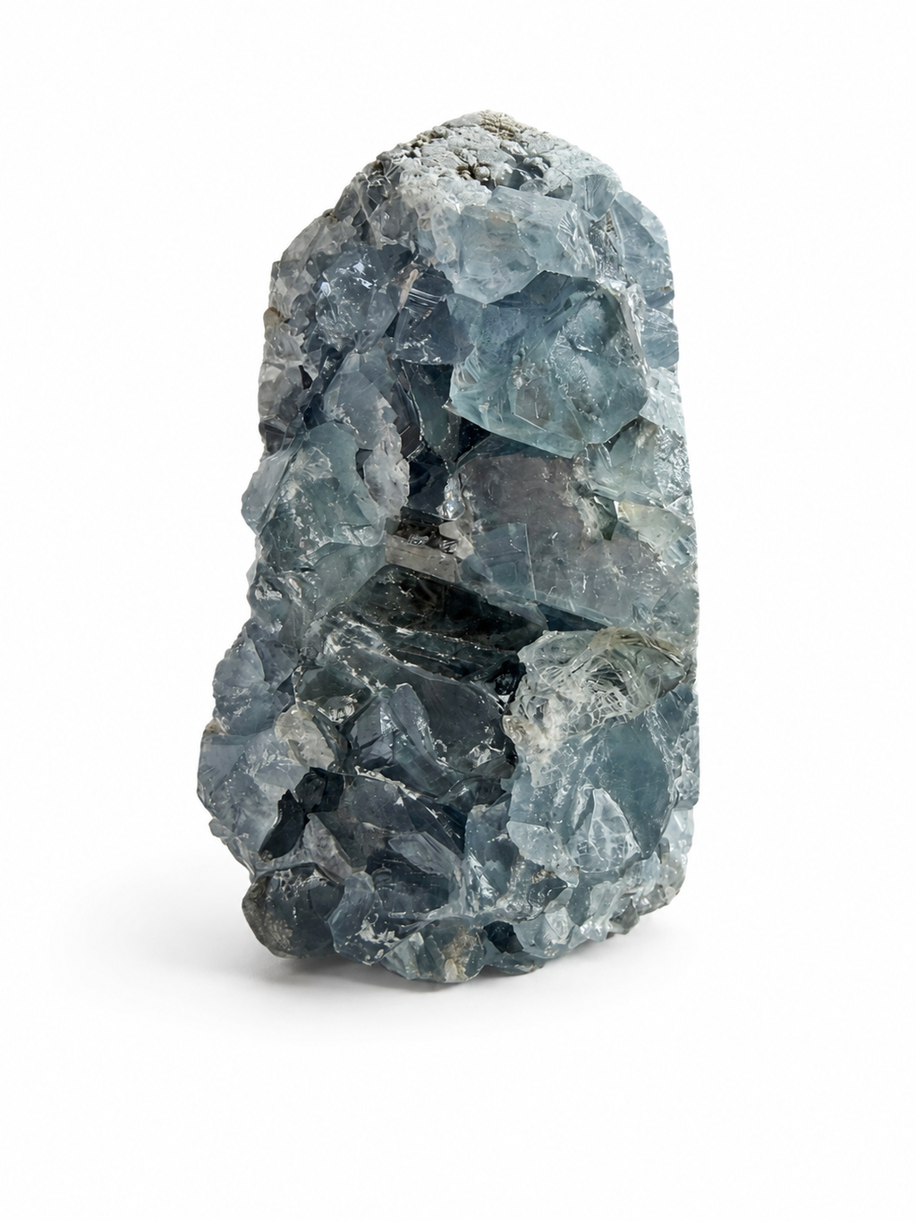 Celestite Point Cluster – 351g | Approx. 8cm Tall