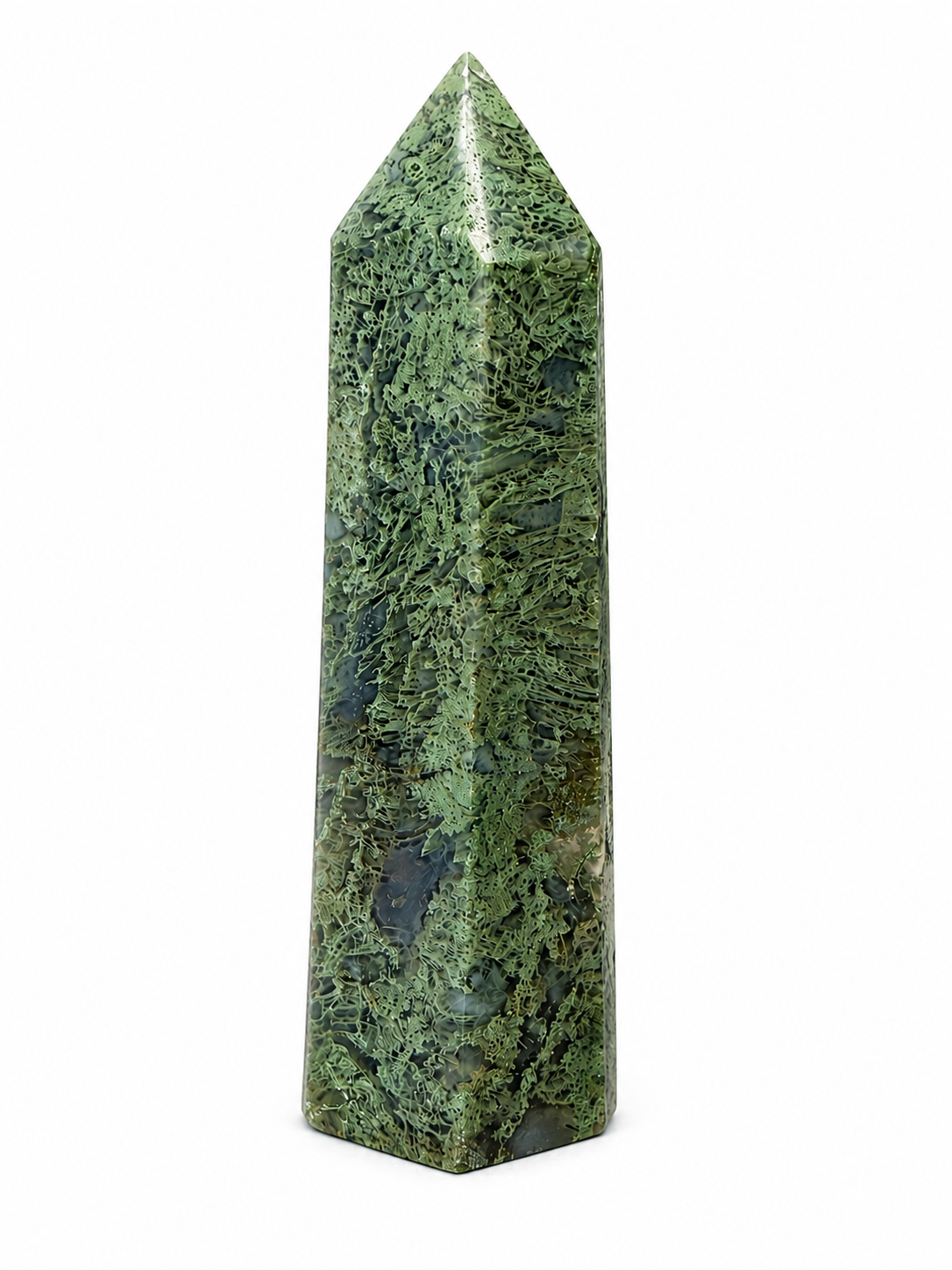 Moss Agate Tower 99mm