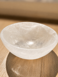Clear Quartz Crystal Bowl
