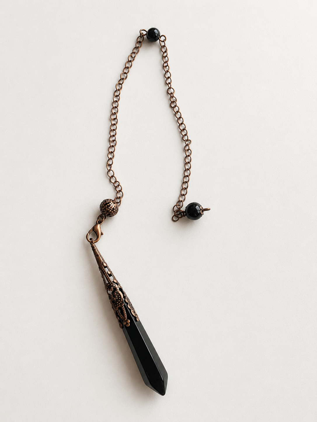 Black Obsidian Pendulum