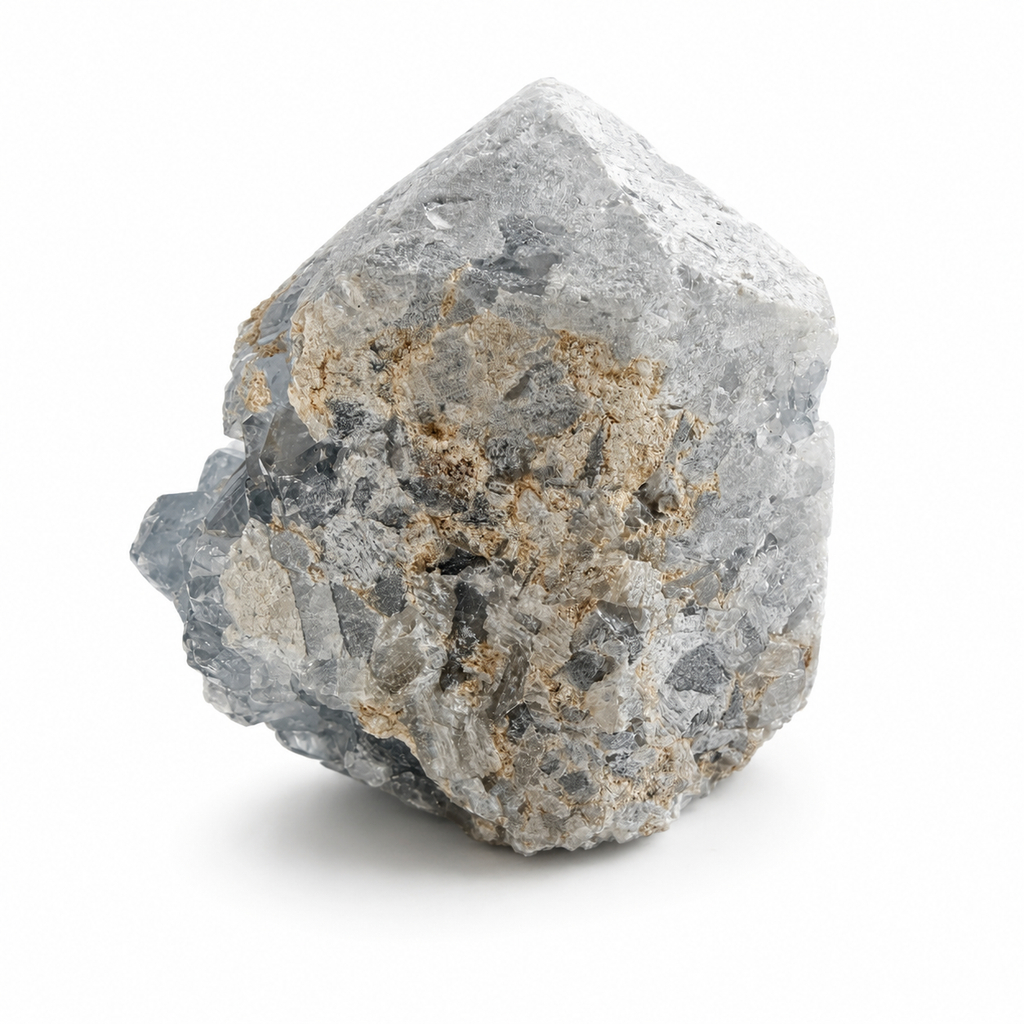 Celestite Crystal Cluster – 172g | Approx. 5cm