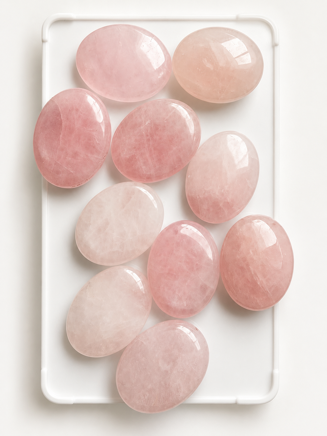 Rose Quartz Worry Stone
