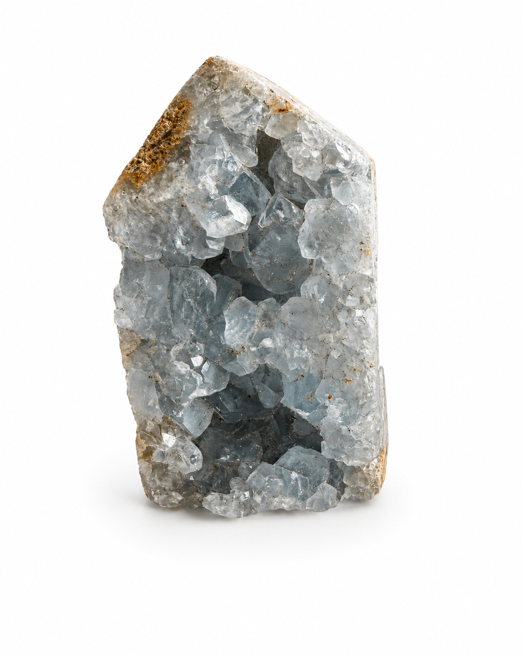 Celestite Point Cluster – 336g | Approx. 8cm Tall