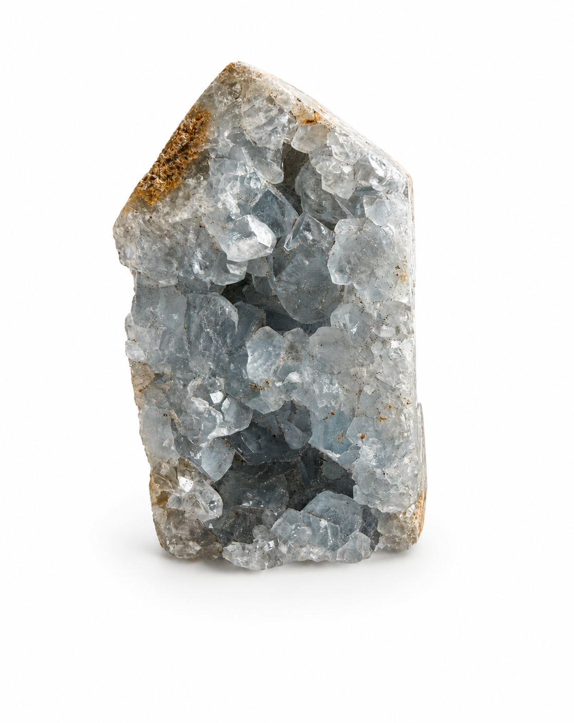 Celestite Point Cluster – 336g | Approx. 8cm Tall