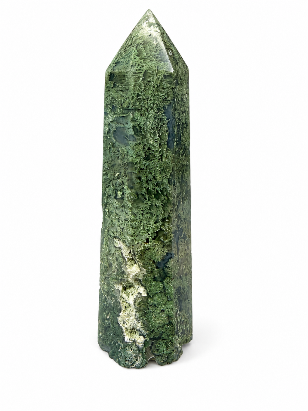 Moss Agate Tower 99mm