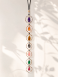 Large 7 Chakra Crystal Hanging Décor