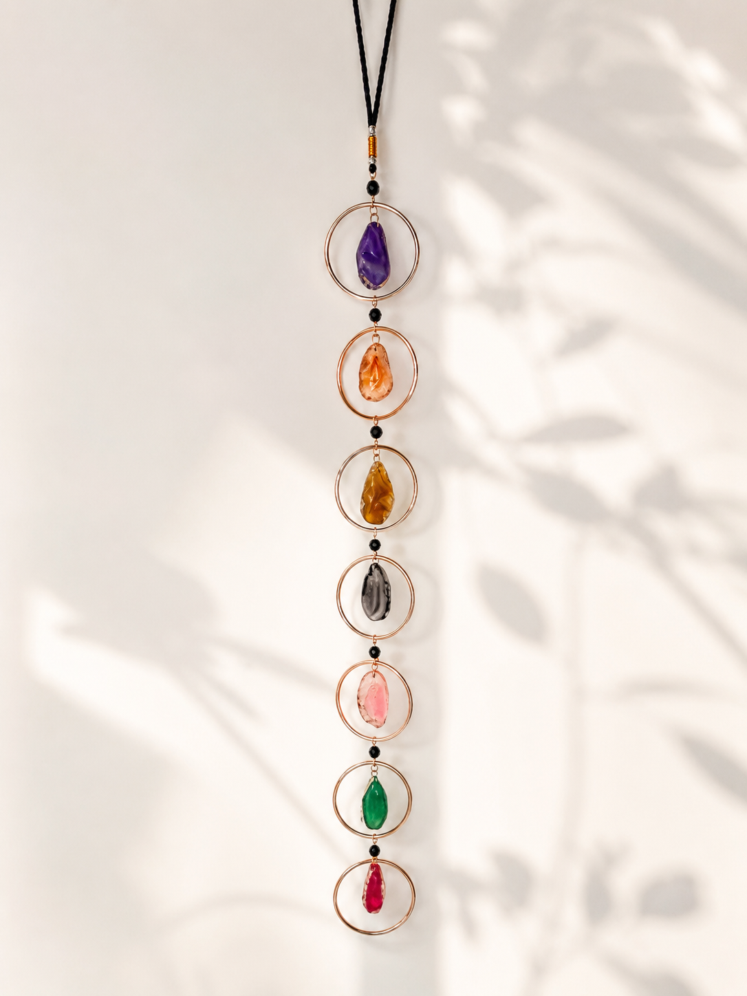Large 7 Chakra Crystal Hanging Décor