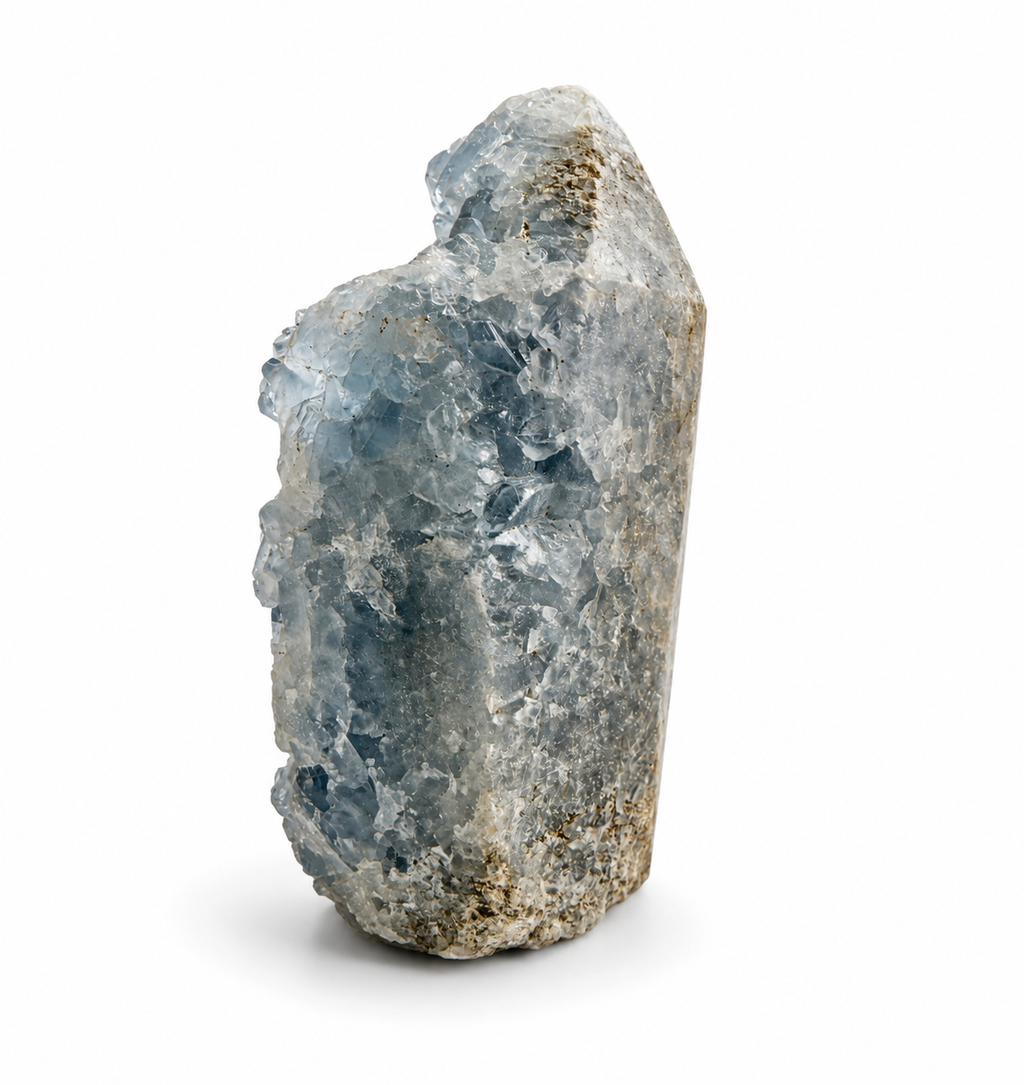 Celestite Crystal Point – 104g | Approx. 5.5cm