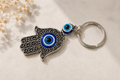 Hamsa Evil Eye Protection Keychain
