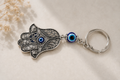 Hamsa Evil Eye Keychain