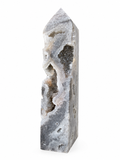 Druzy Agate Tower