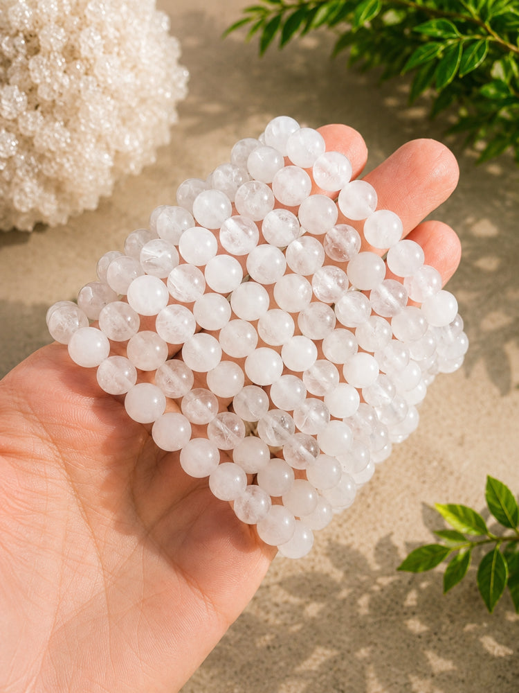 Clear Quartz 8mm Bracelet