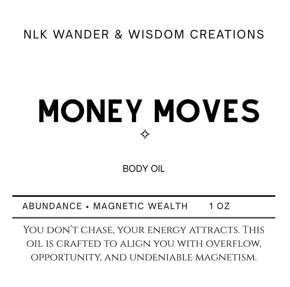 Money Moves Body Oil