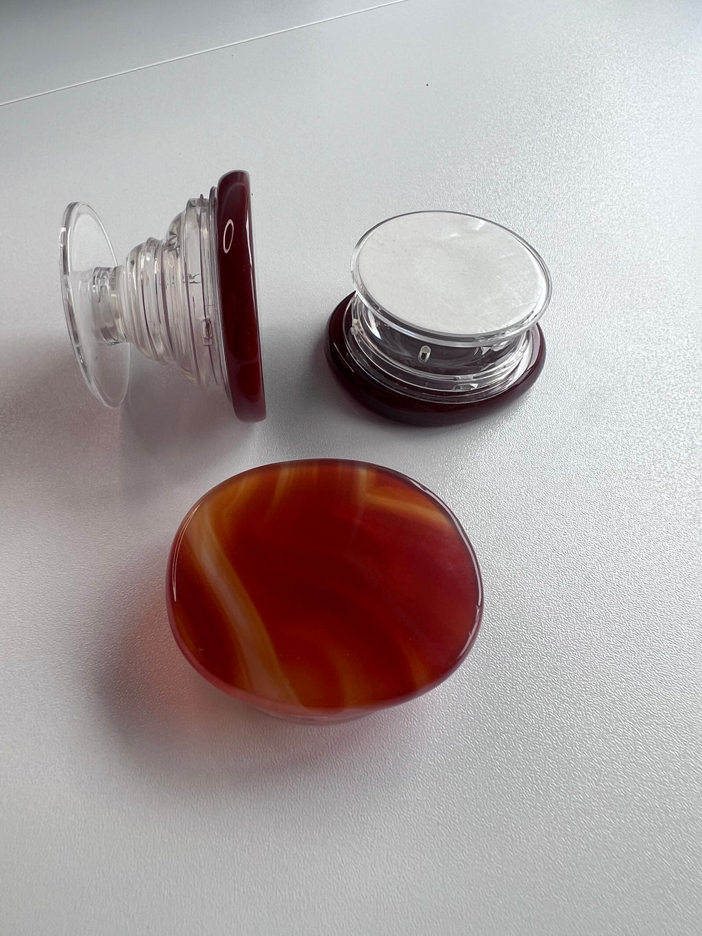 Carnelian Inspired Pop Socket