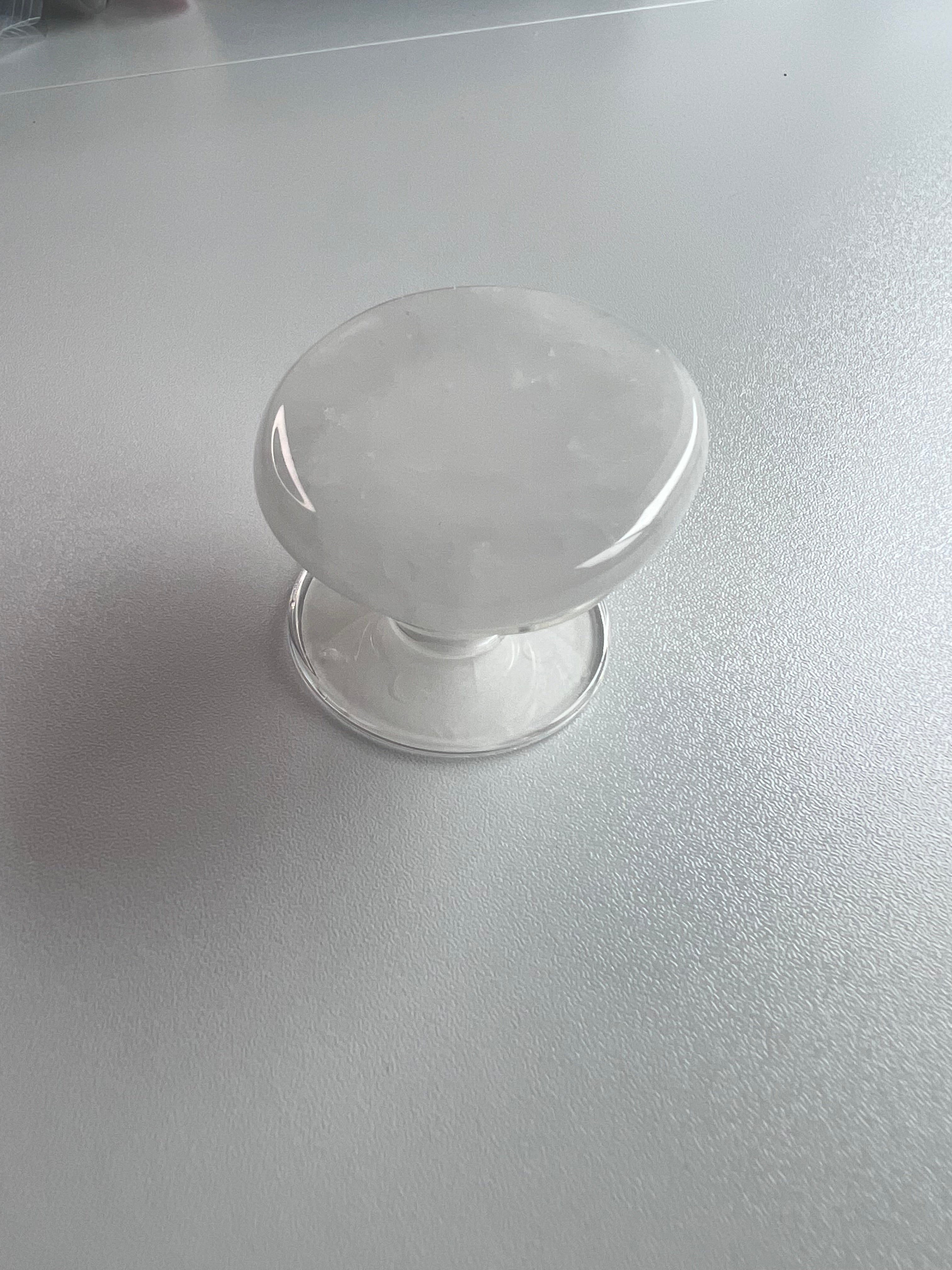 Clear Quartz Pop Socket
