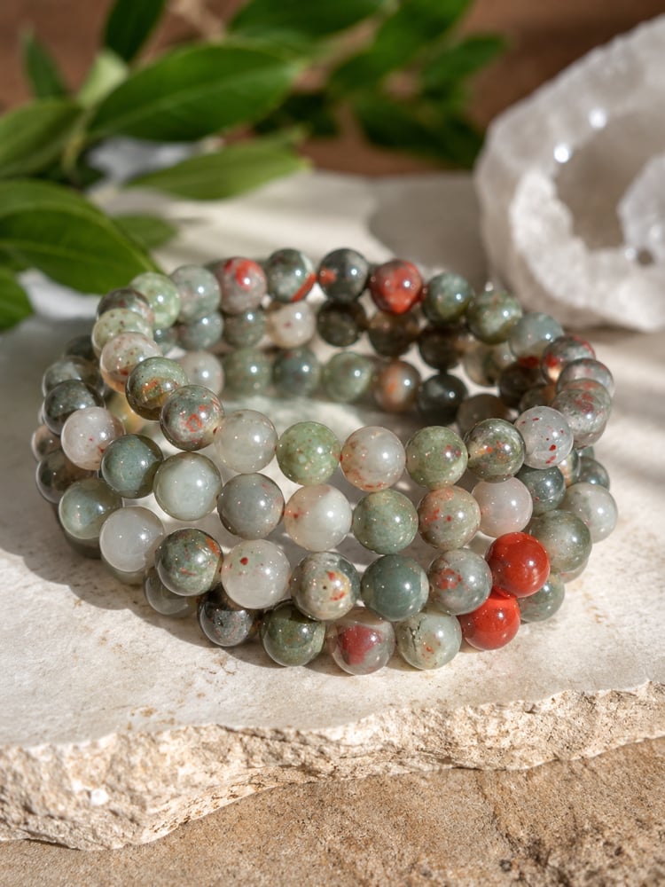 Bloodstone 8mm Bracelet
