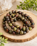 Dragon Blood Jasper 8mm Bracelet