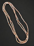 Pink Opal Wrap Bracelet & Necklace