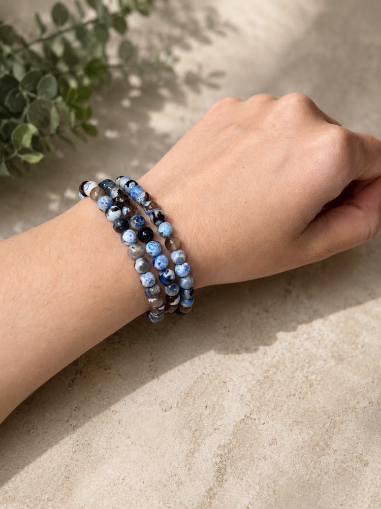 Sodalite Wrap Bracelet & Necklace